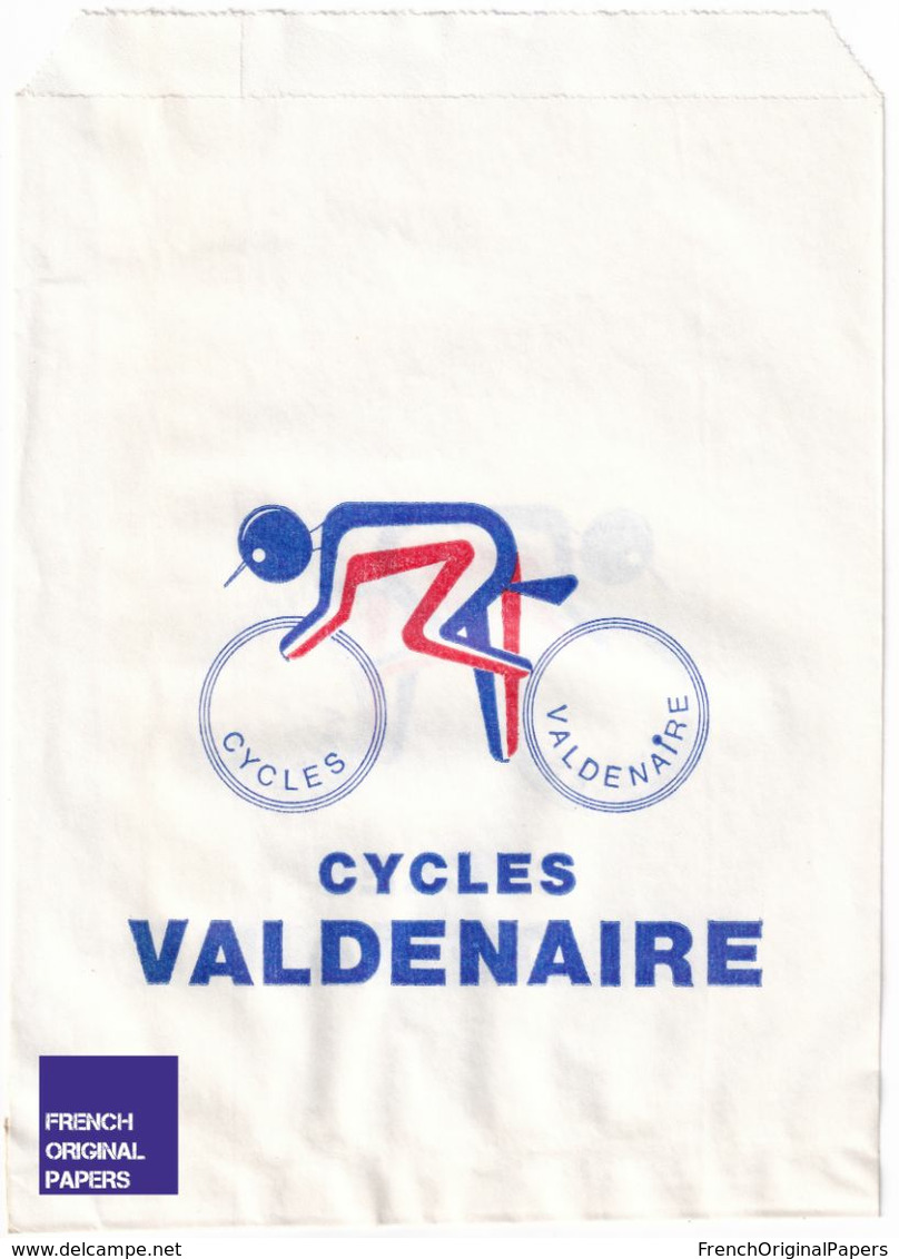 Rare Pochette Papier Cycles Valdenaire - Remiremont Vosges - Thèmes Publicité Vélo Cycle Cycliste Sport Ephemera GF1 - Collections