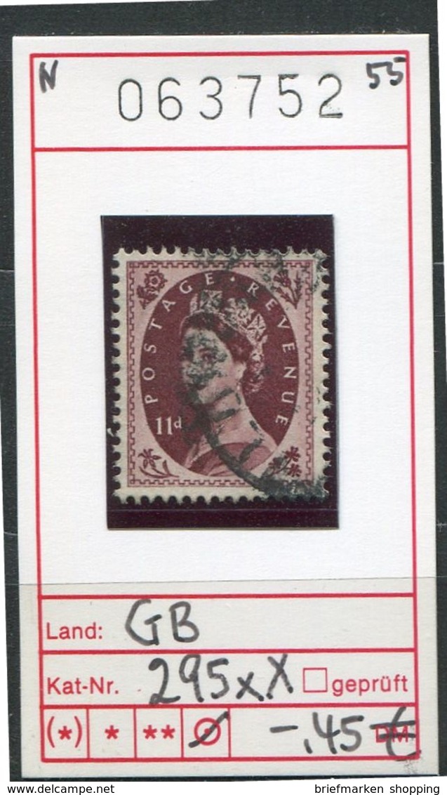 Grossbritannien - Great Britain - Grand Bretagne - Michel 295 XX - O Oblit. Used Gebruikt - Used Stamps