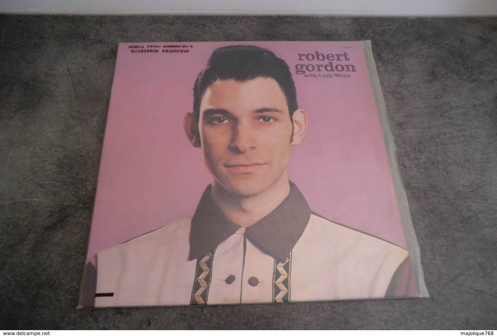 Disque - Robert Gordon With Link Wray - Red Hot - Private Stock PS 2030 6  Private Stock ‎– PS 2030, Sonopresse - 1977 - - Soul - R&B