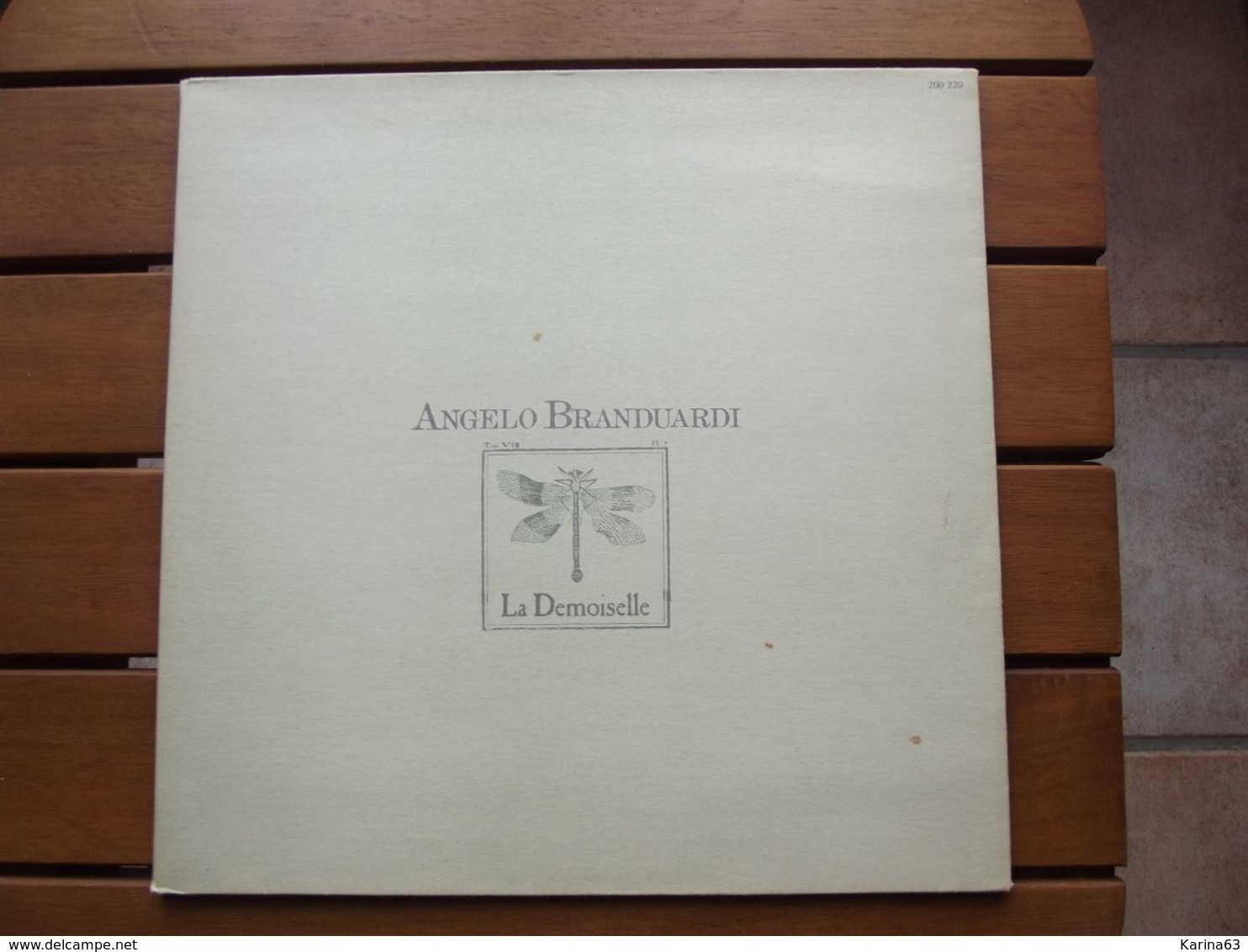 Angelo Branduardi ‎– La Demoiselle - 1979 - Autres - Musique Italienne