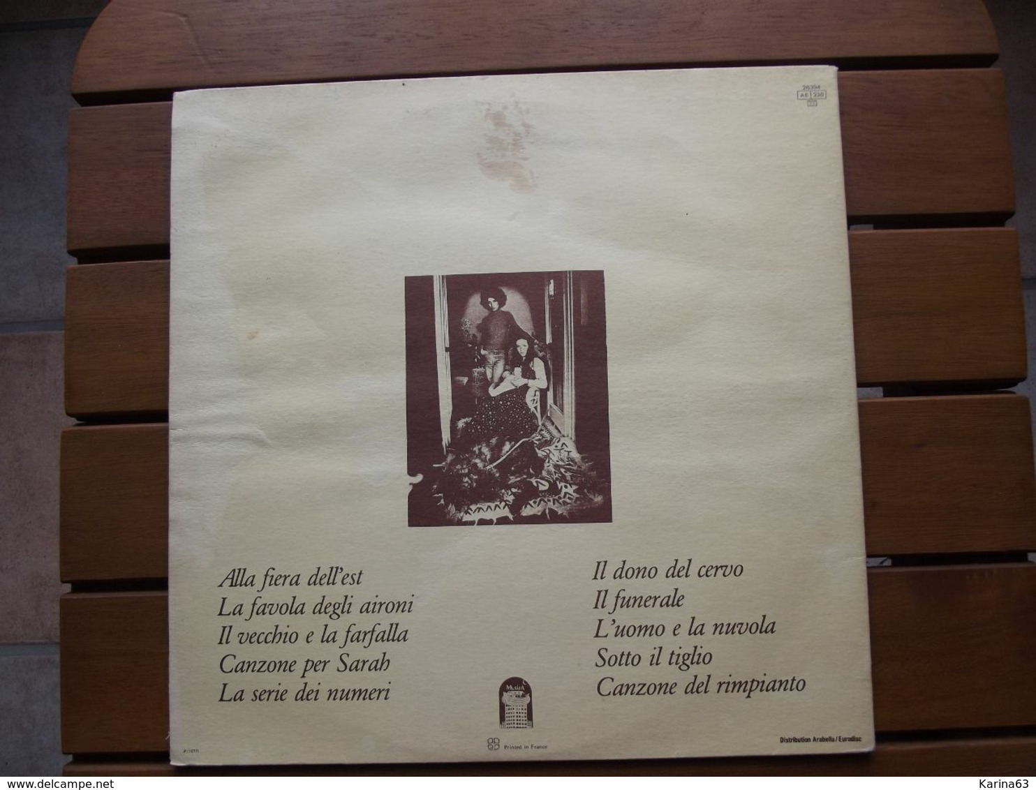Angelo Branduardi ‎– Alla Fiera Dell' Est - 1979 - Sonstige - Italienische Musik
