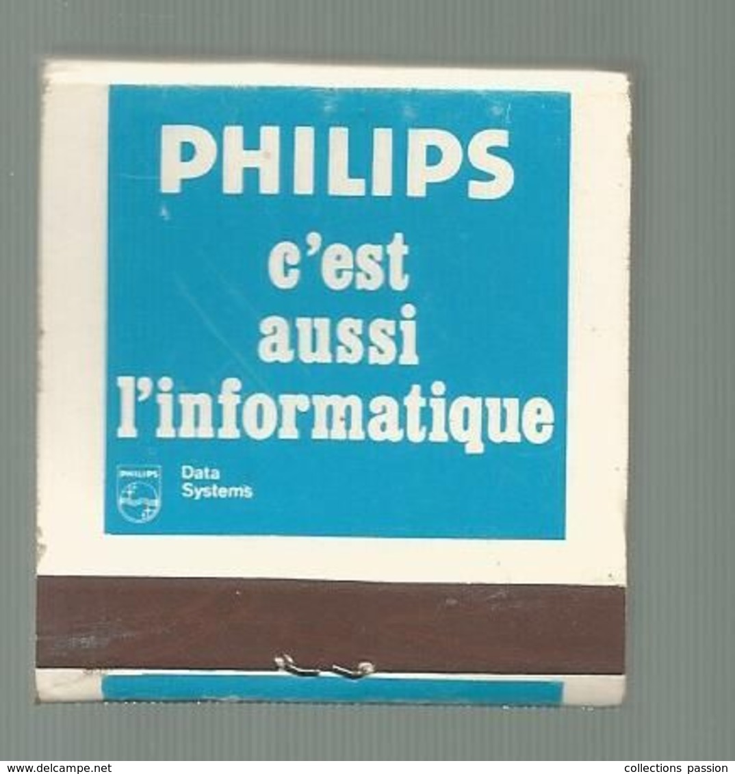 Boite D'allumettes , Pochette, AIR FRANCE , PHILIPS, 2 Scans - Zündholzschachteln