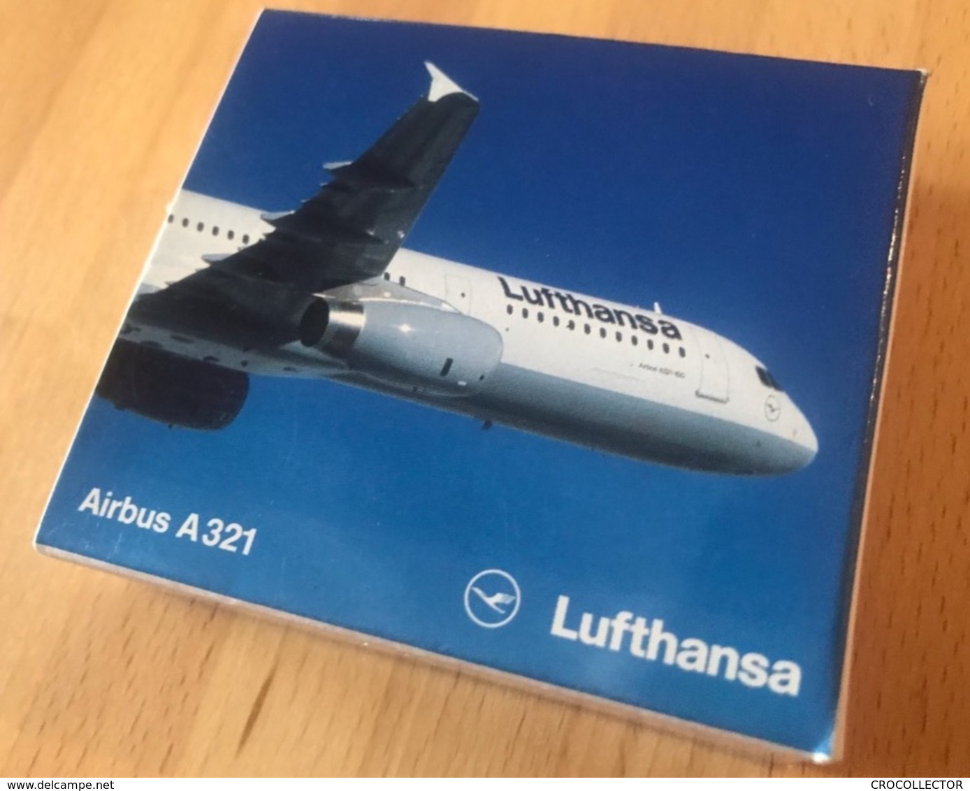 AIRBUS A321 LUFTHANSA MODEL 1:600 SCHABAK 956/1 Made In Germany - Autres & Non Classés