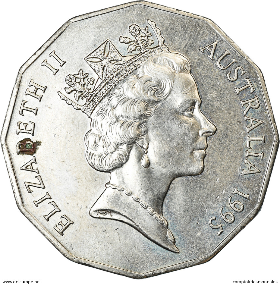 Monnaie, Australie, Elizabeth II, 50 Cents, 1995, TTB, Copper-nickel, KM:294 - 50 Cents