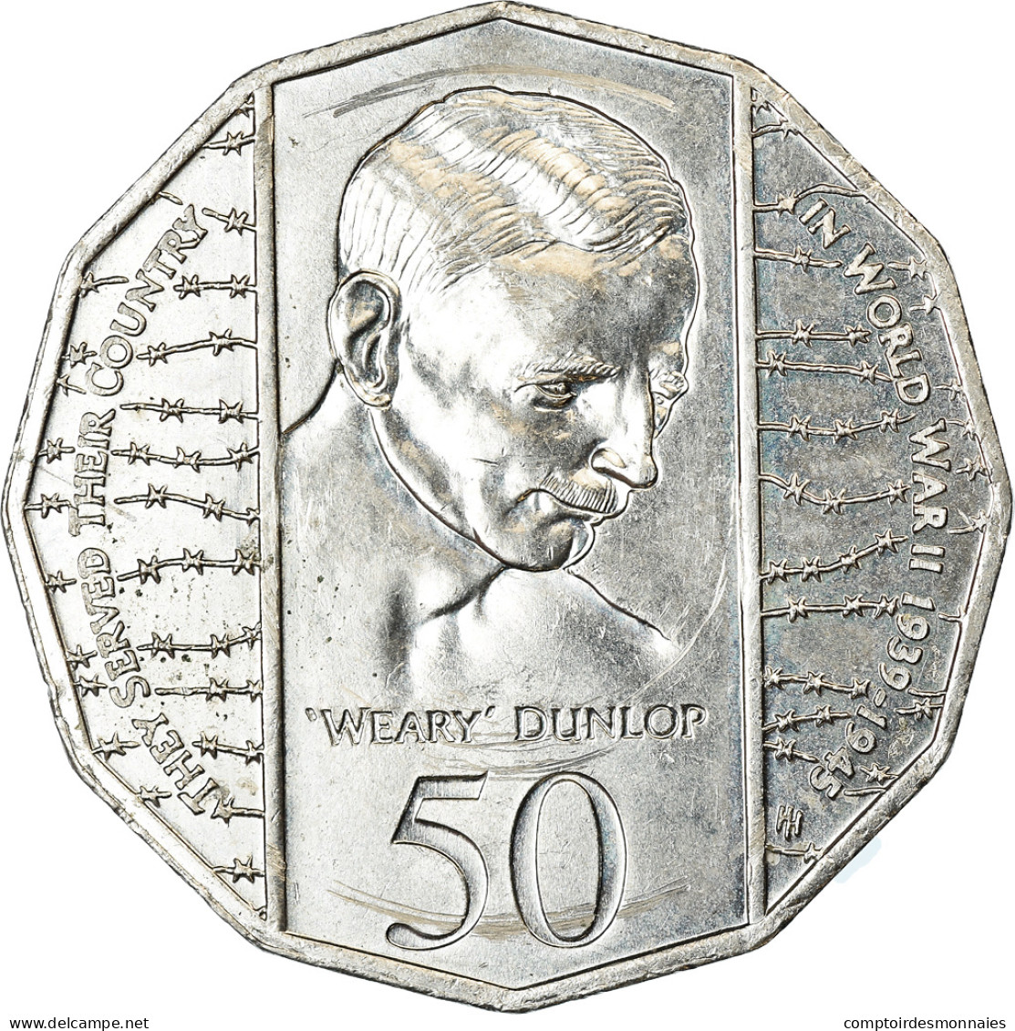 Monnaie, Australie, Elizabeth II, 50 Cents, 1995, TTB, Copper-nickel, KM:294 - 50 Cents