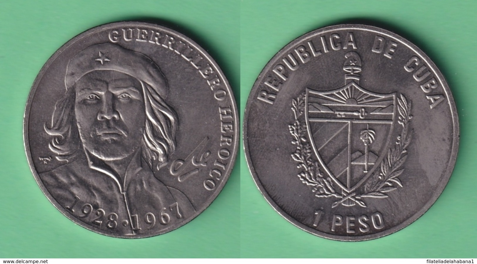 2007-MN-222 CUBA 1$ 2007 ERNESTO CHE GUEVARA. CUPRO-NI. UNC. - Cuba