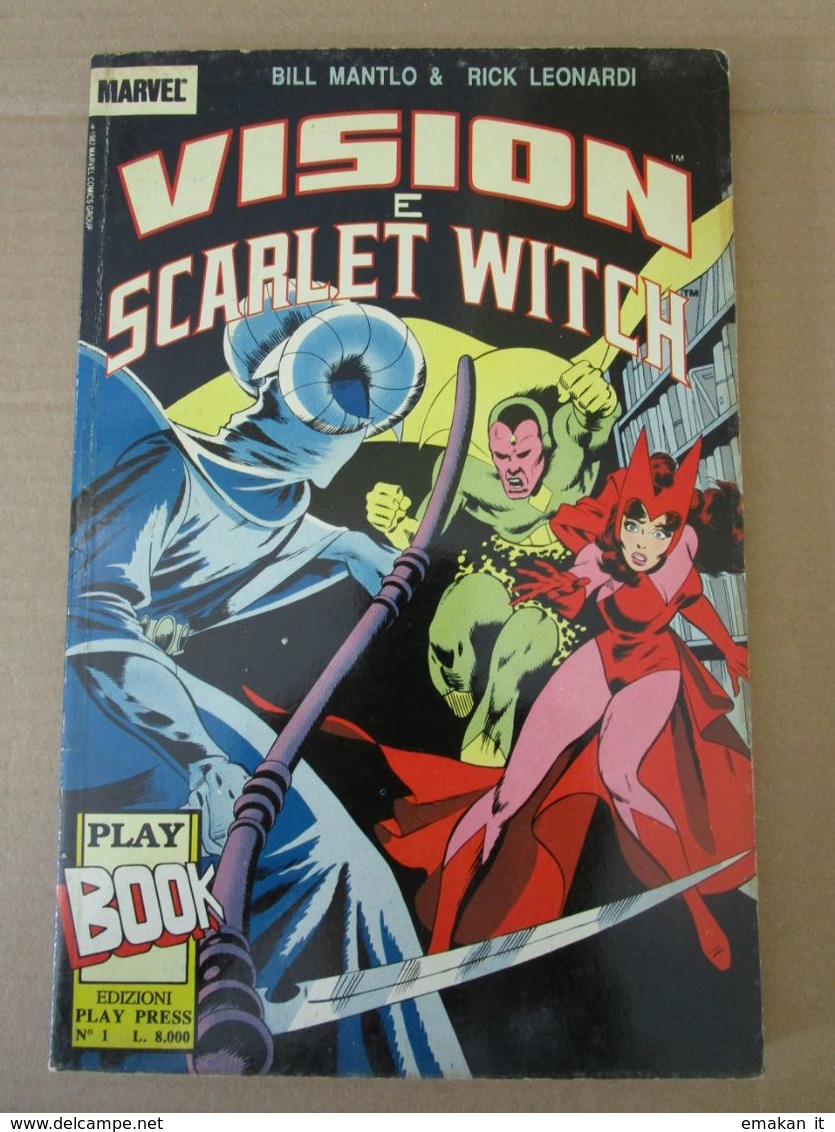 - VISION E SCARLET WITCH  N 1 - PLAY PRESS - - Super Heroes