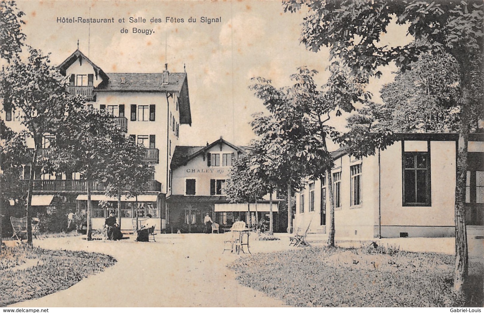 Hôtel-Restaurant Et Salle Des Fêtes Du Signal De Bougy - Bougy-Villars - Animée - Bougy-Villars