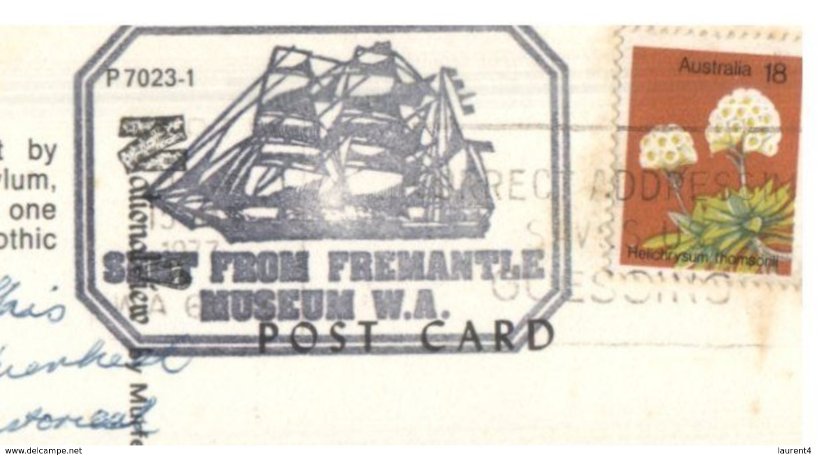 (G 12) Australia - WA - Fremantle Museum (with Stamp) - Fremantle