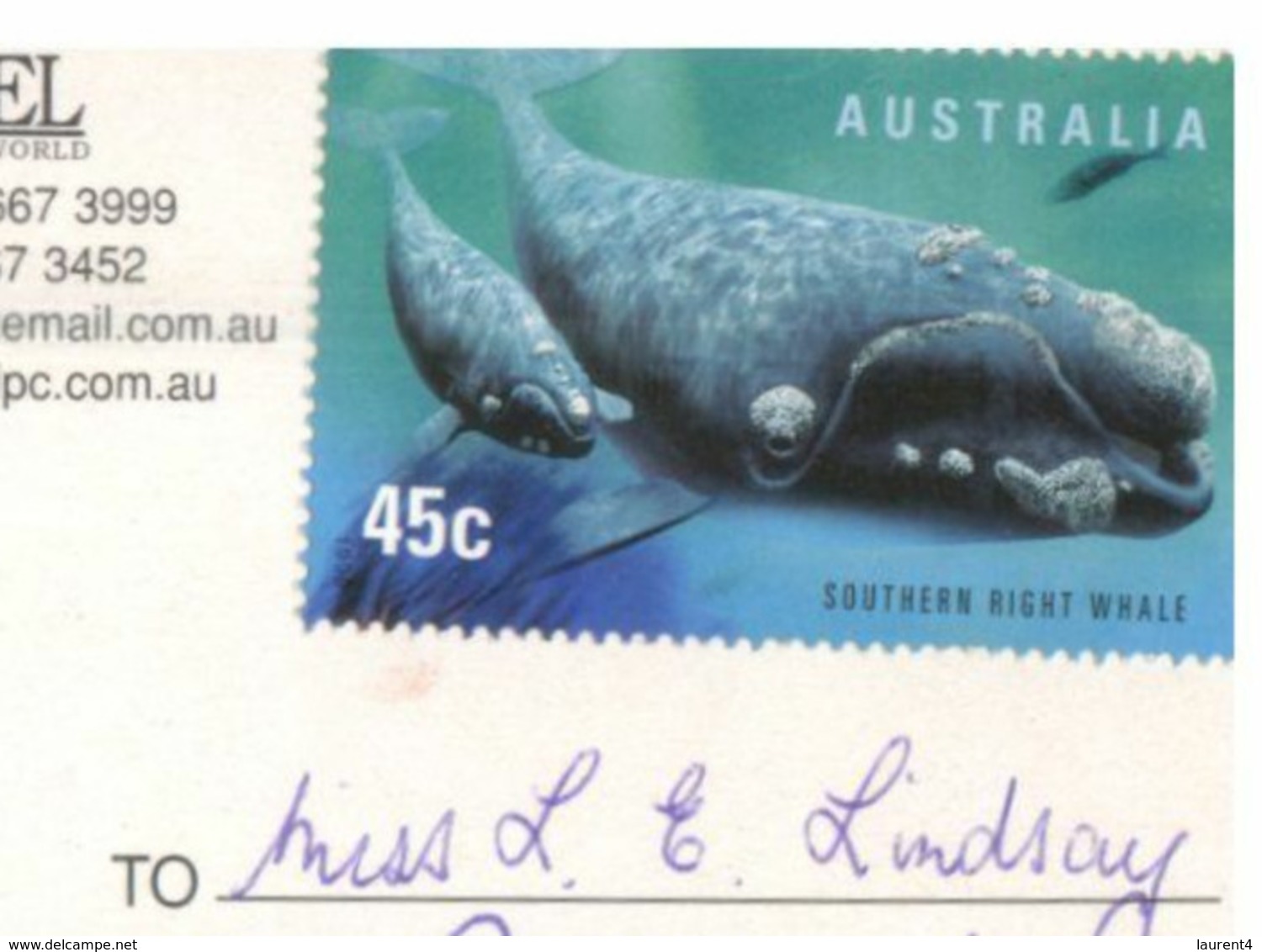 (G 12) Australia - ACT - Canberra Lake (with Stamp) - Fremantle