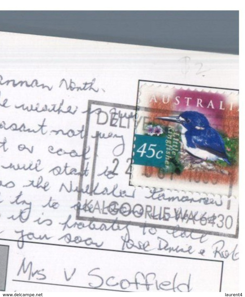 (G 12) Australia - WA - Kalgoorlie Boulder (with Stamp) - Kalgoorlie / Coolgardie