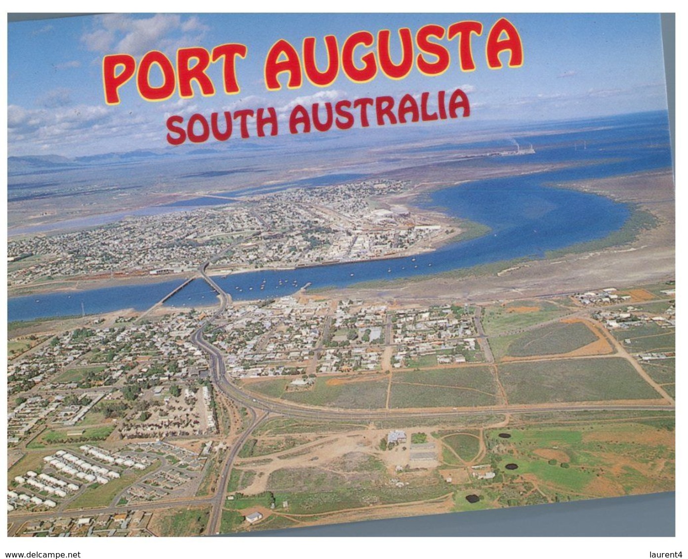 (G 12) Australia - SA - Port Augusta Aerial View - Kangaroo Islands