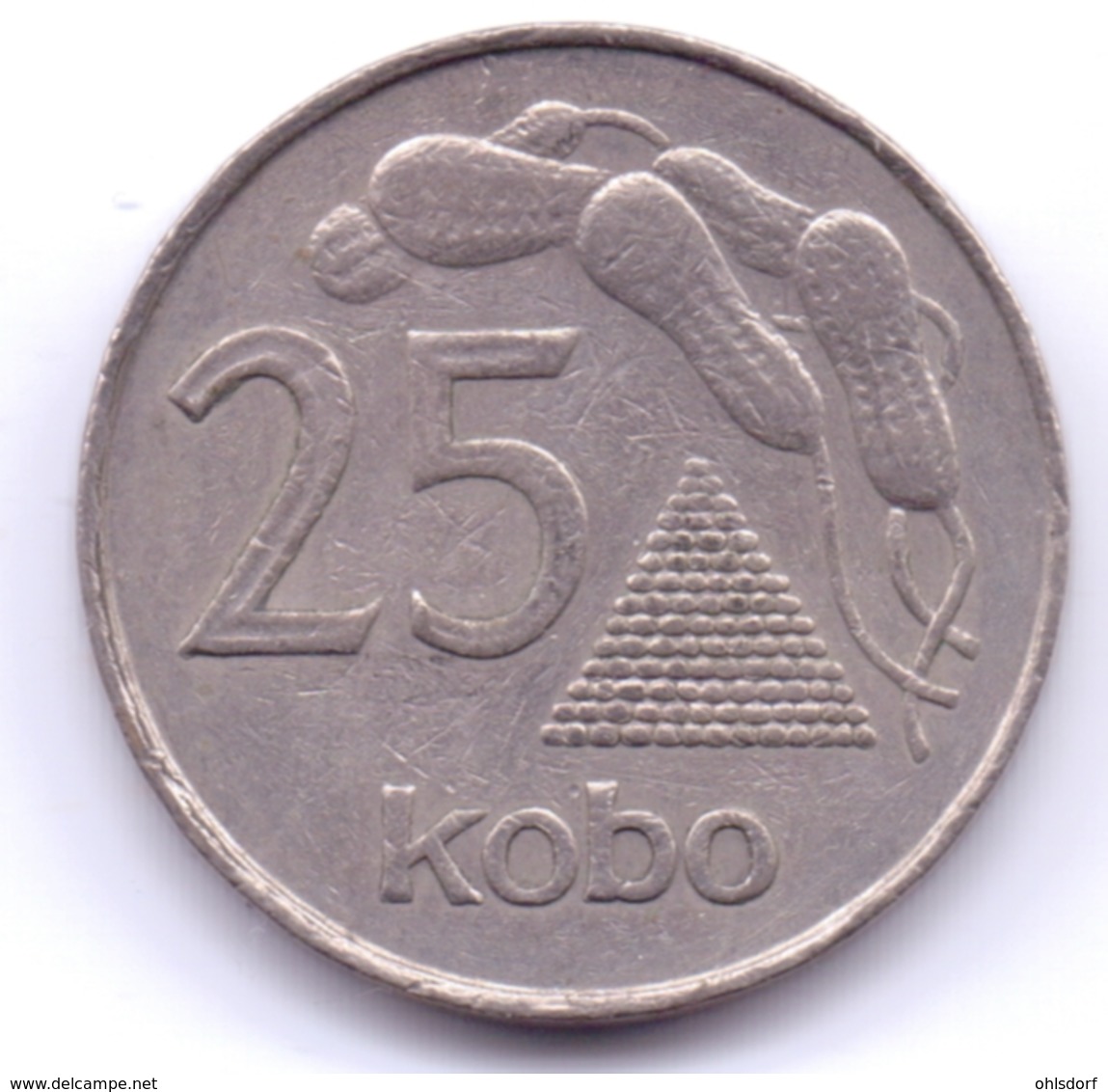 NIGERIA 1973: 25 Kobo, KM 11 - Nigeria