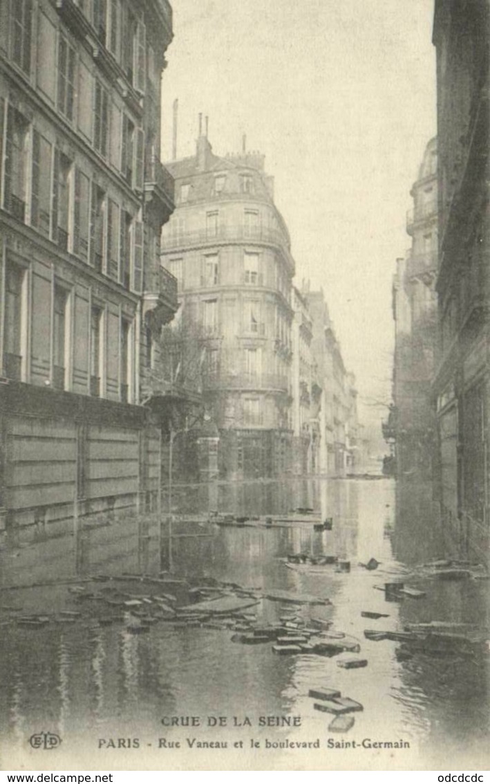 DESTOCKAGE BON LOT 100 CPA  INONDATIONS PARIS 1910   (toutes scanées)