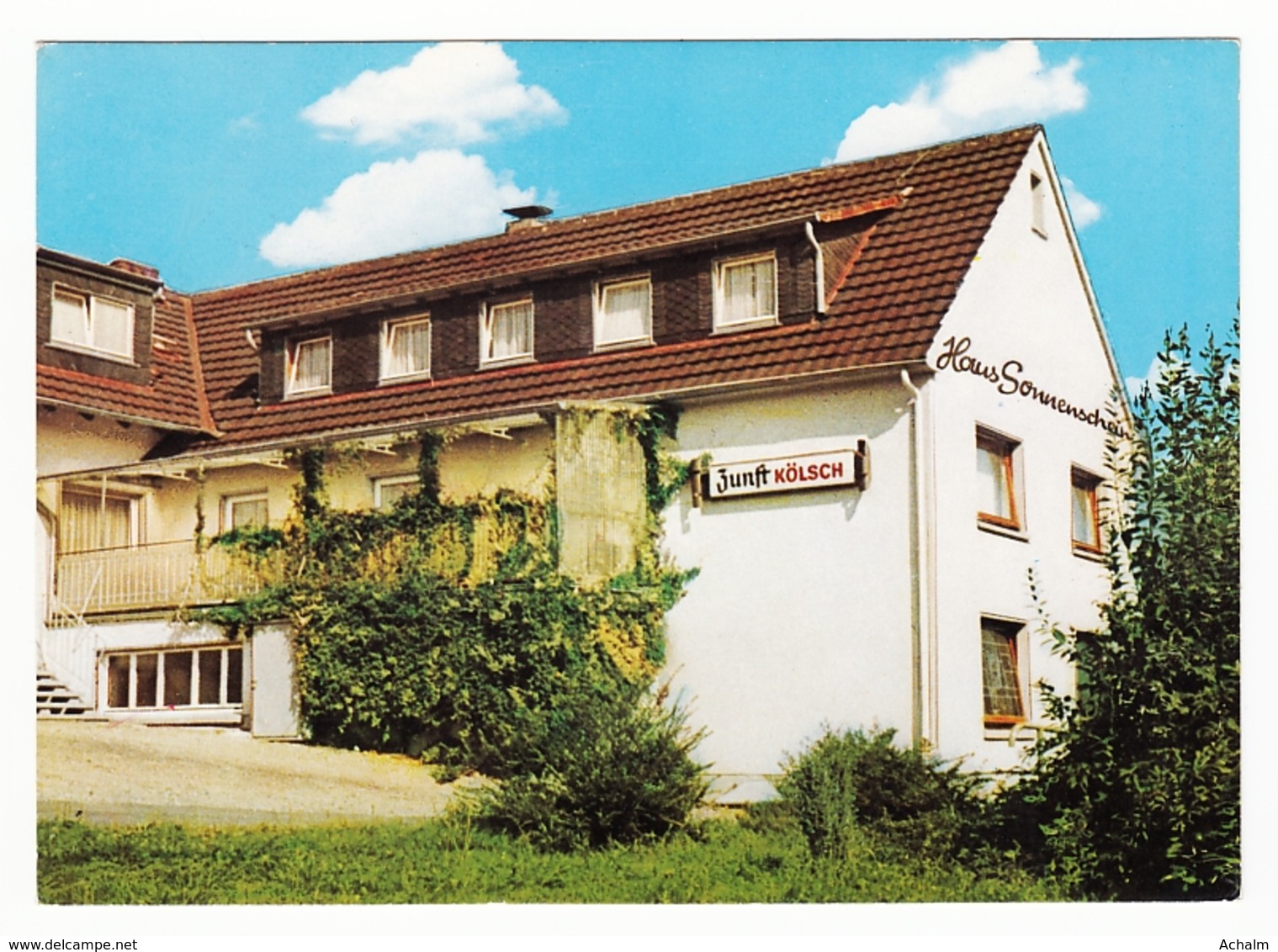 Wiehl - Hotel-Pension "Haus Sonnenschein" - 1973 - Wiehl