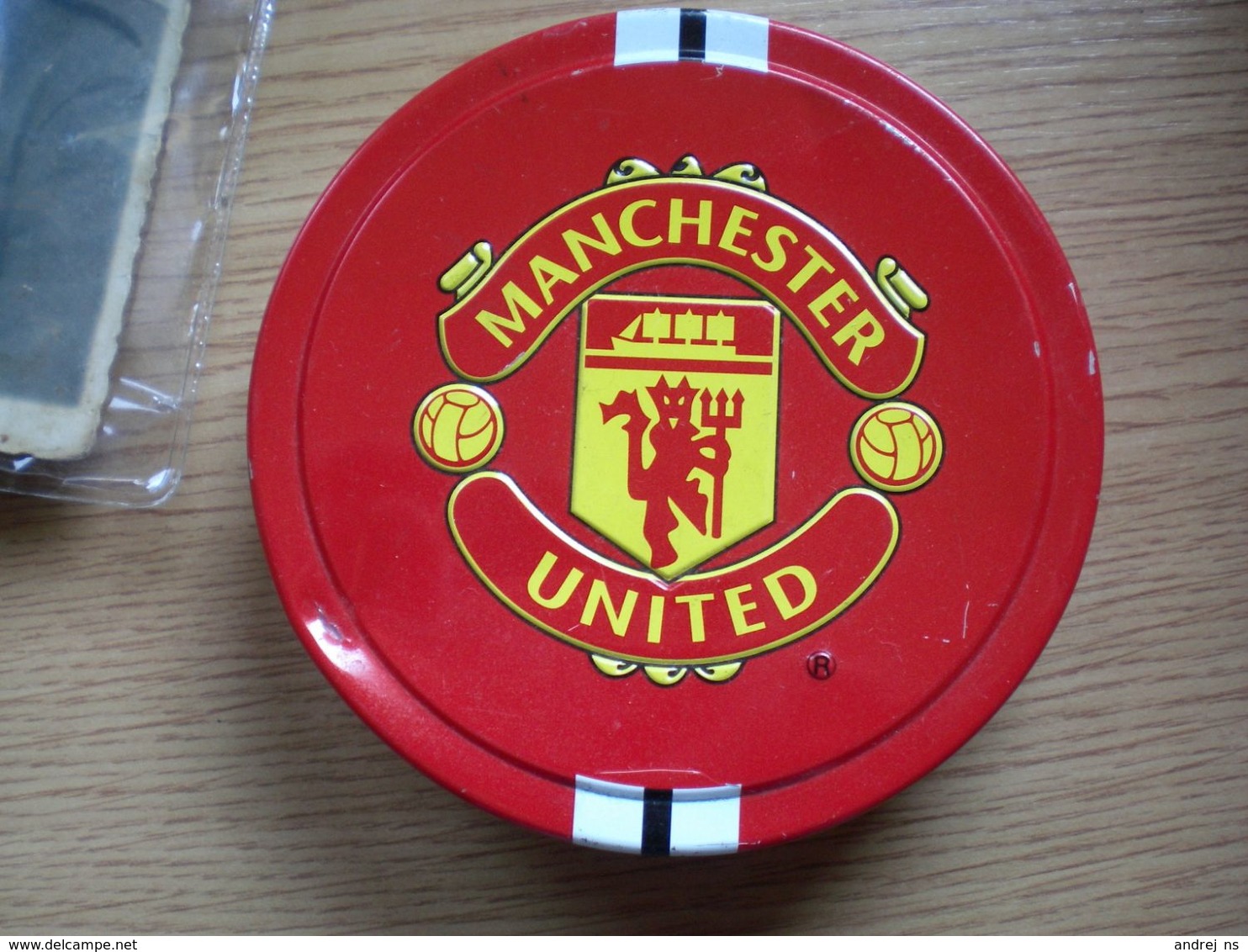 Old Tin Box Manchester United Official Merchandise - Scatole/Bauli