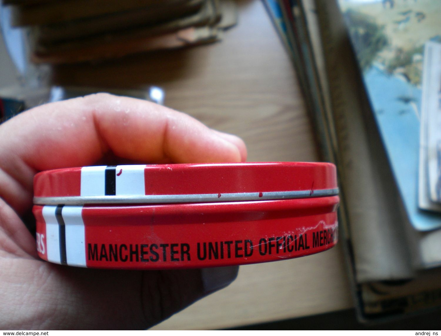 Old Tin Box Manchester United Official Merchandise - Scatole/Bauli