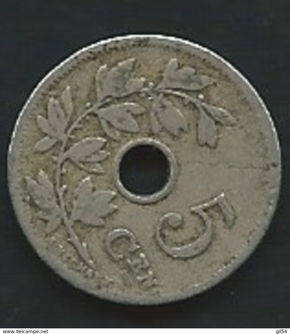 Belgique   -  Belgium 5 Centimes 1905   Pieb 24406 - 5 Cents