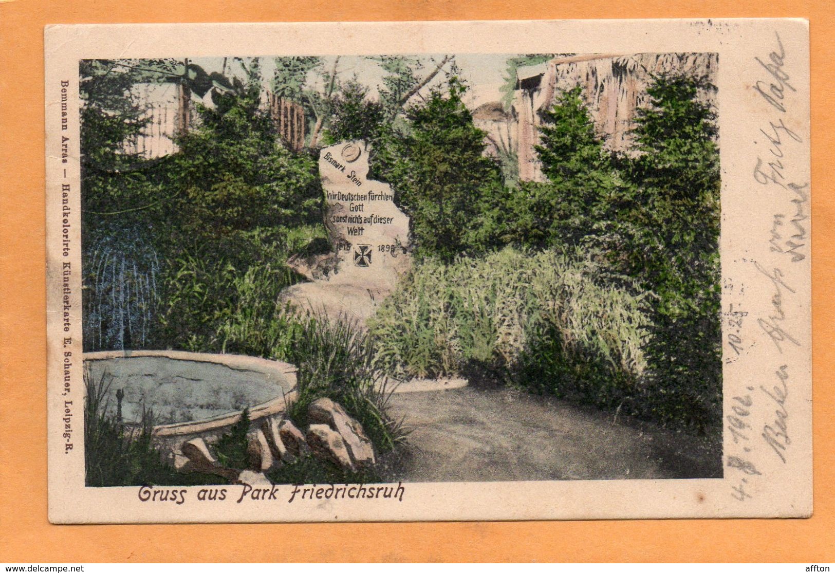 Friedrichsruh Germany 1902 Postcard - Friedrichsruh