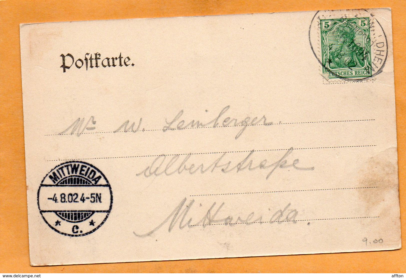 Friedrichsruh Germany 1902 Postcard - Friedrichsruh