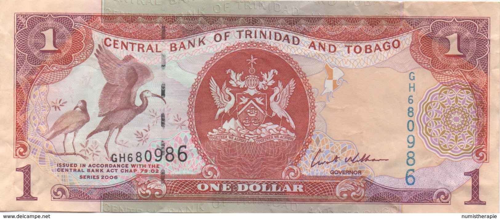 Trinidad & Tobago : 1 Dollar Bon état - Trinidad & Tobago