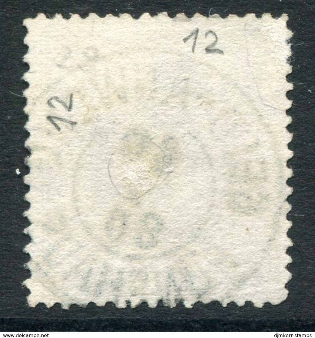 AUSTRIA 1867 Franz Joseph 50 Kr. Coarse Print Perforated 12, Used.  Michel 41 I D. - Oblitérés