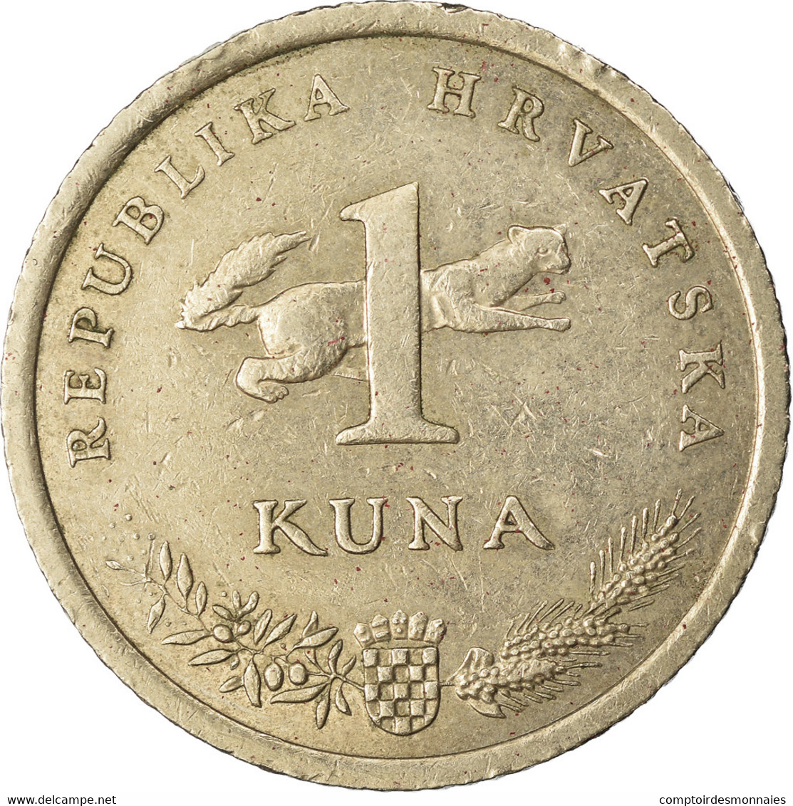 Monnaie, Croatie, Kuna, 1995, TB+, Copper-Nickel-Zinc, KM:9.1 - Kroatië