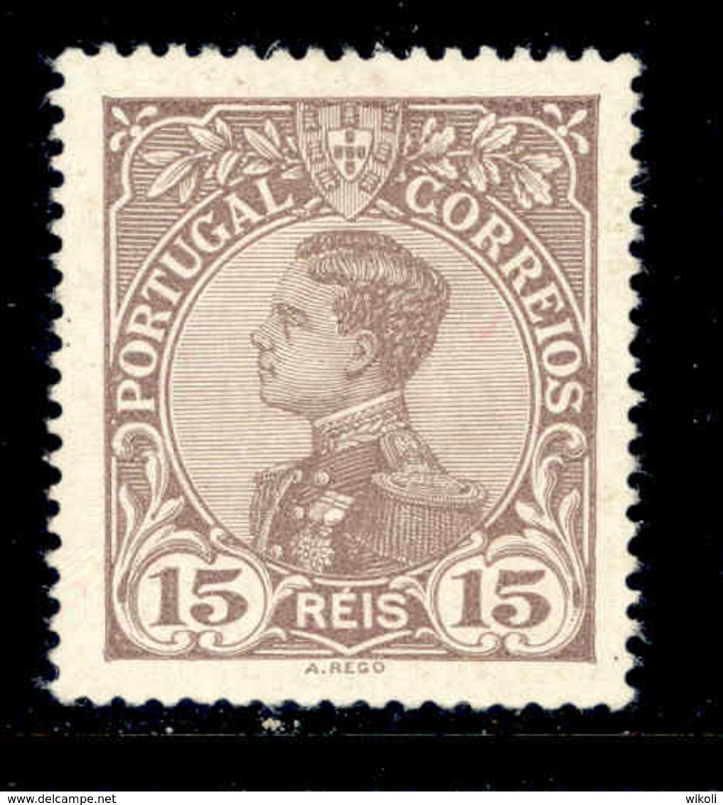 ! ! Portugal - 1910 D. Manuel 15 R - Af. 159 - MH - Unused Stamps