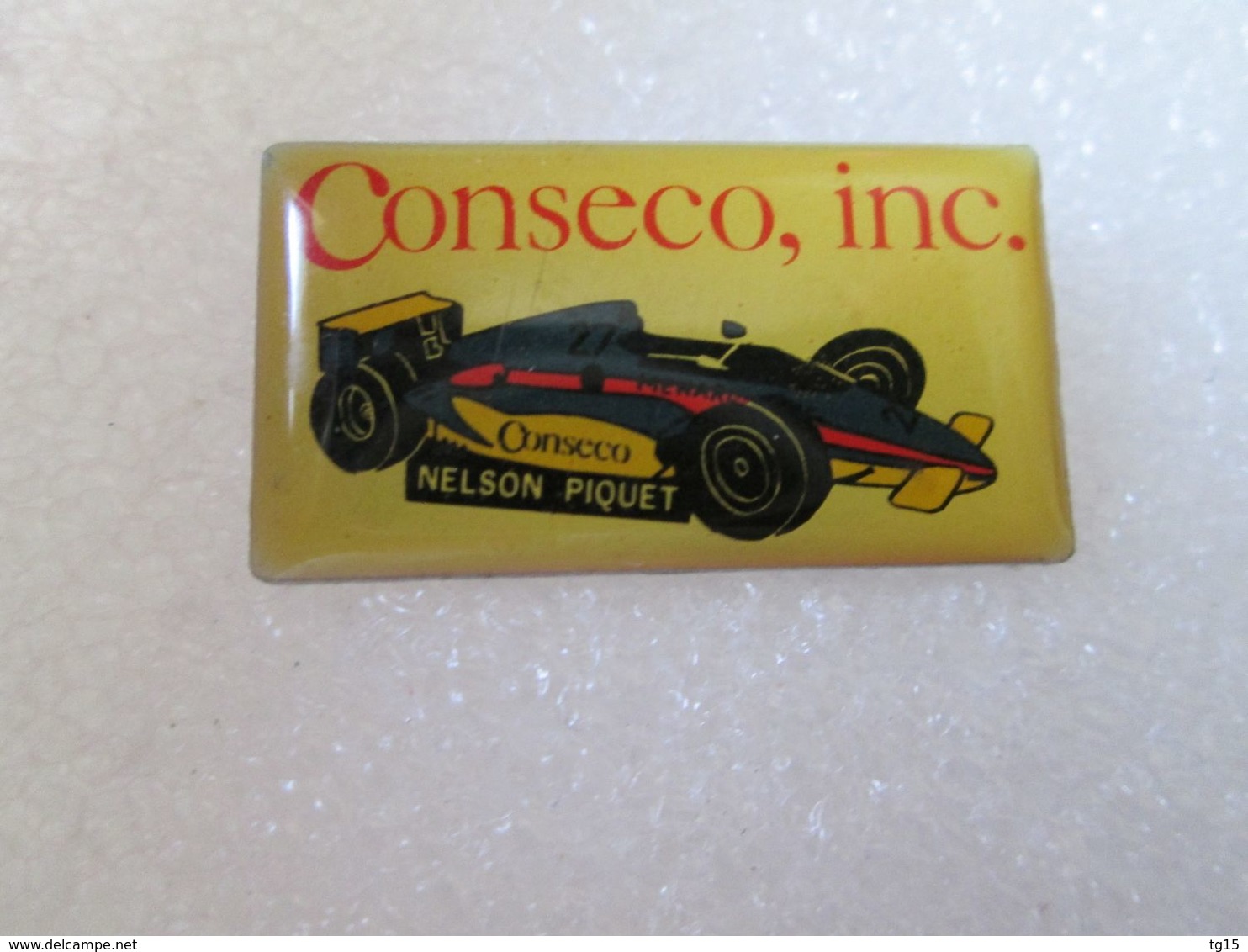 PIN'S   NELSON  PIQUET  CONSECO, INC - F1