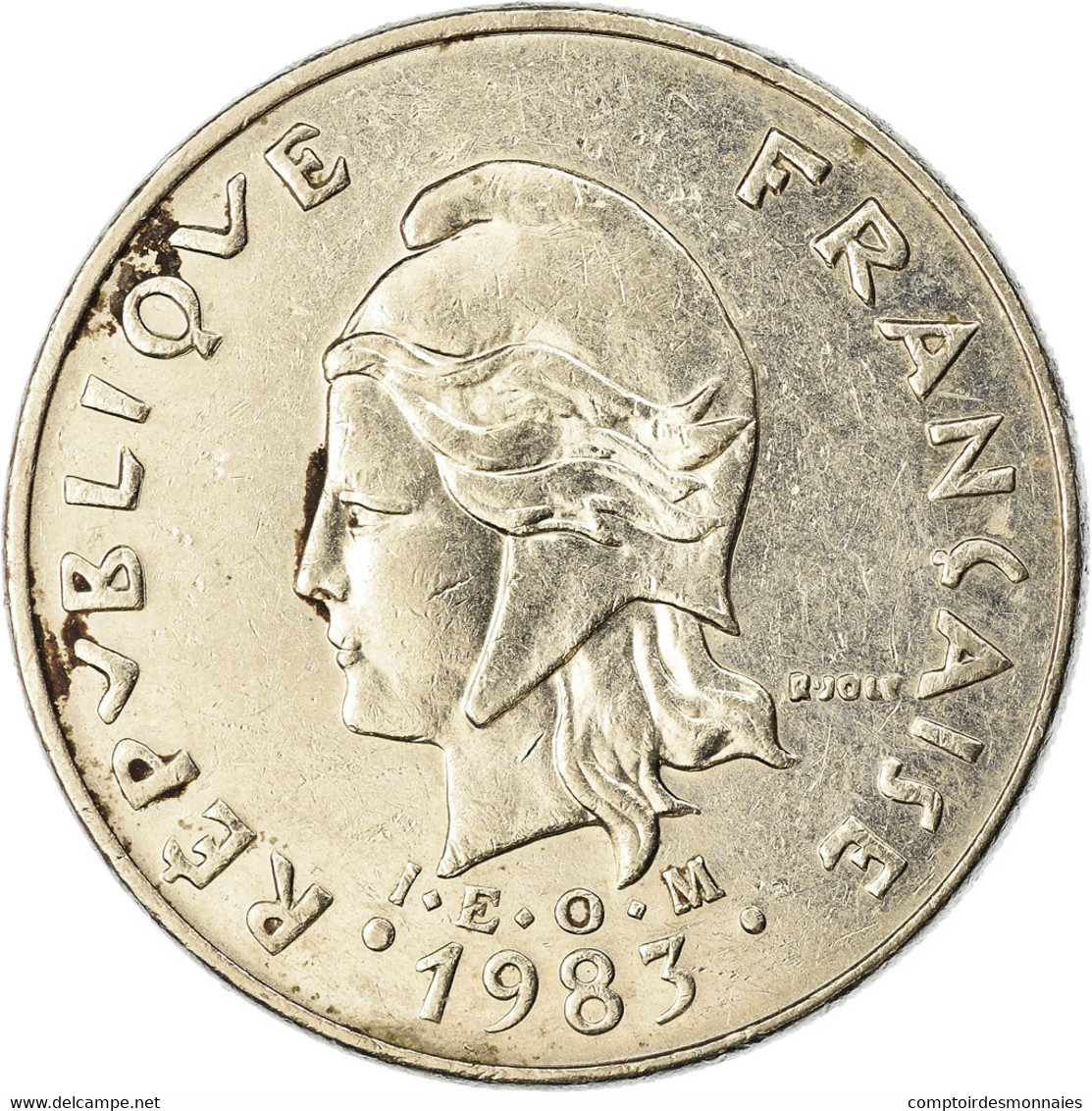 Monnaie, Nouvelle-Calédonie, 20 Francs, 1983, Paris, TB+, Nickel, KM:12 - Nouvelle-Calédonie