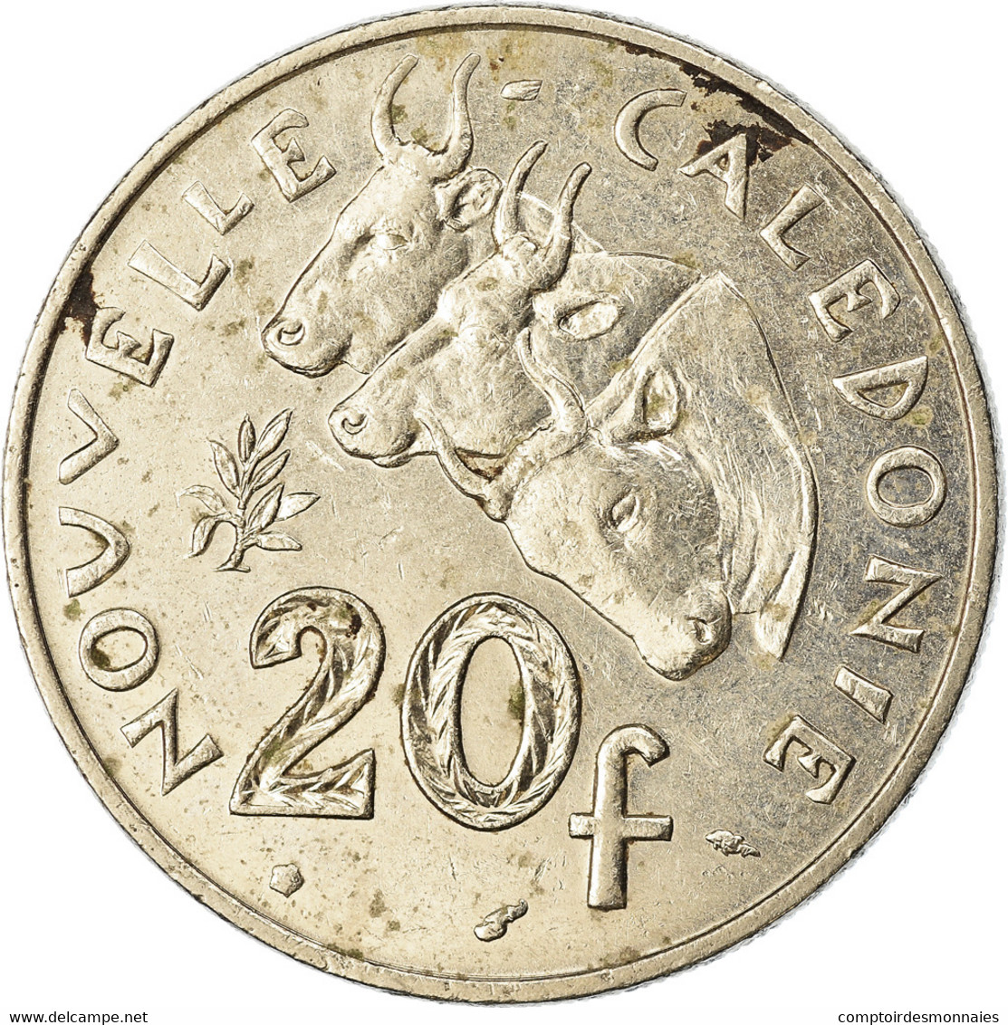 Monnaie, Nouvelle-Calédonie, 20 Francs, 1983, Paris, TB+, Nickel, KM:12 - Nouvelle-Calédonie