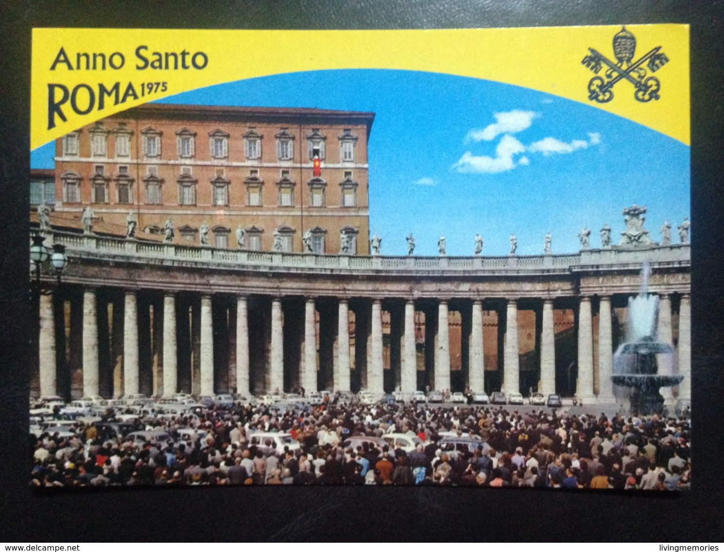 Vatican, Uncirculated Postcard, « Popes », « Architecture », « Squares», 1975 - Monuments