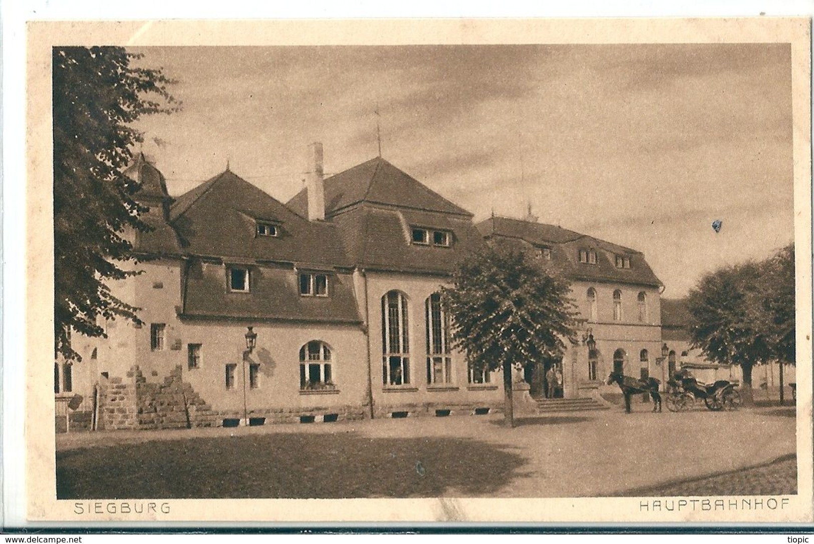 SIEGBURG  (  Allemagne  )    HAUPTBAHNHOF - Siegburg