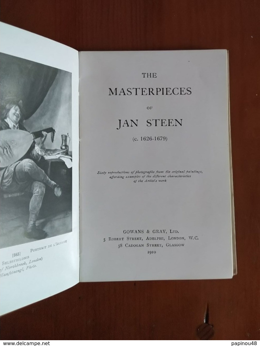 THE MASTERPIECES OF JAN STEEN 1626-1679 - Schone Kunsten