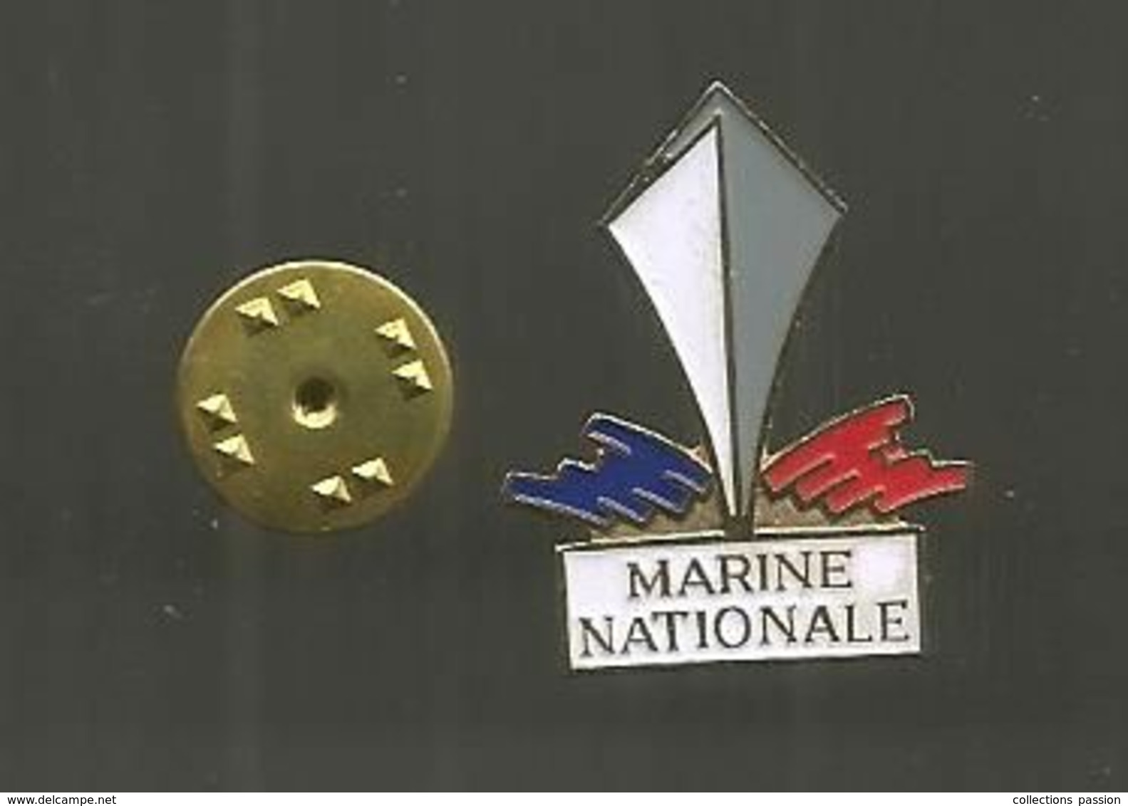 Insigne , Attache Pin's , MARINE NATIONALE - Marine