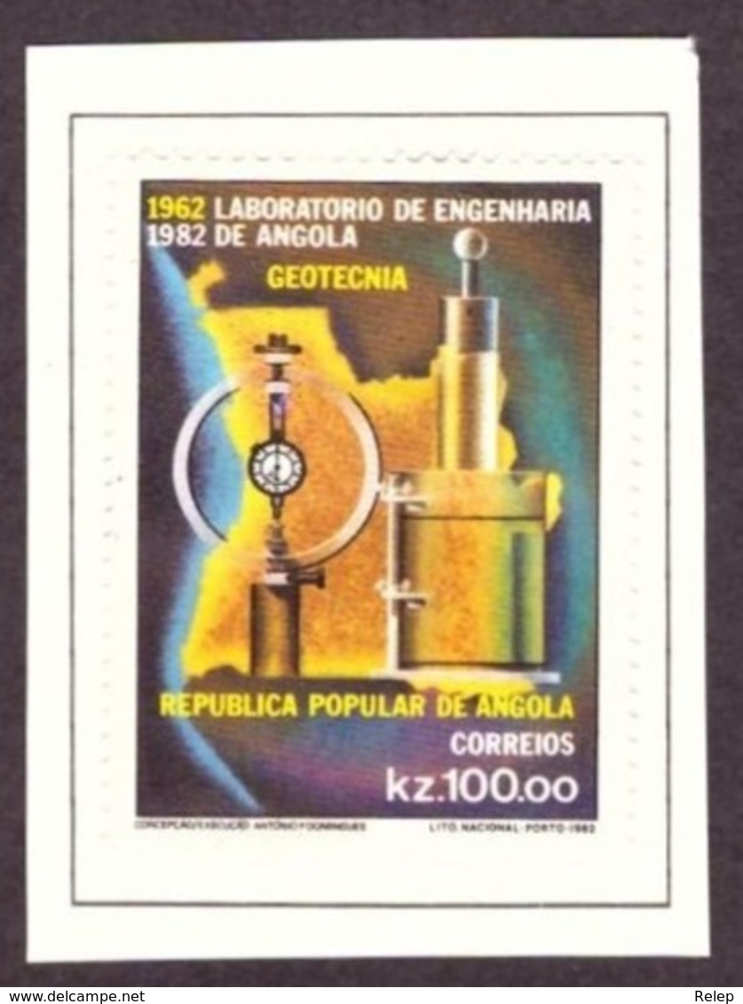 Angola 1982 -  The 20th Anniversary Of The Angola Laboratory Of Engineering Cond.  -  MLH - Cote € 8.00 - Angola