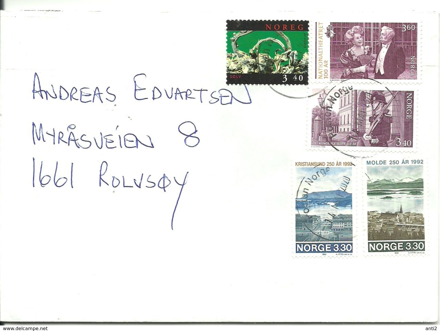 Norway 2020   Cover  With Lighthous Stamp - Cancelled 4 May 2020 - Covers & Documents