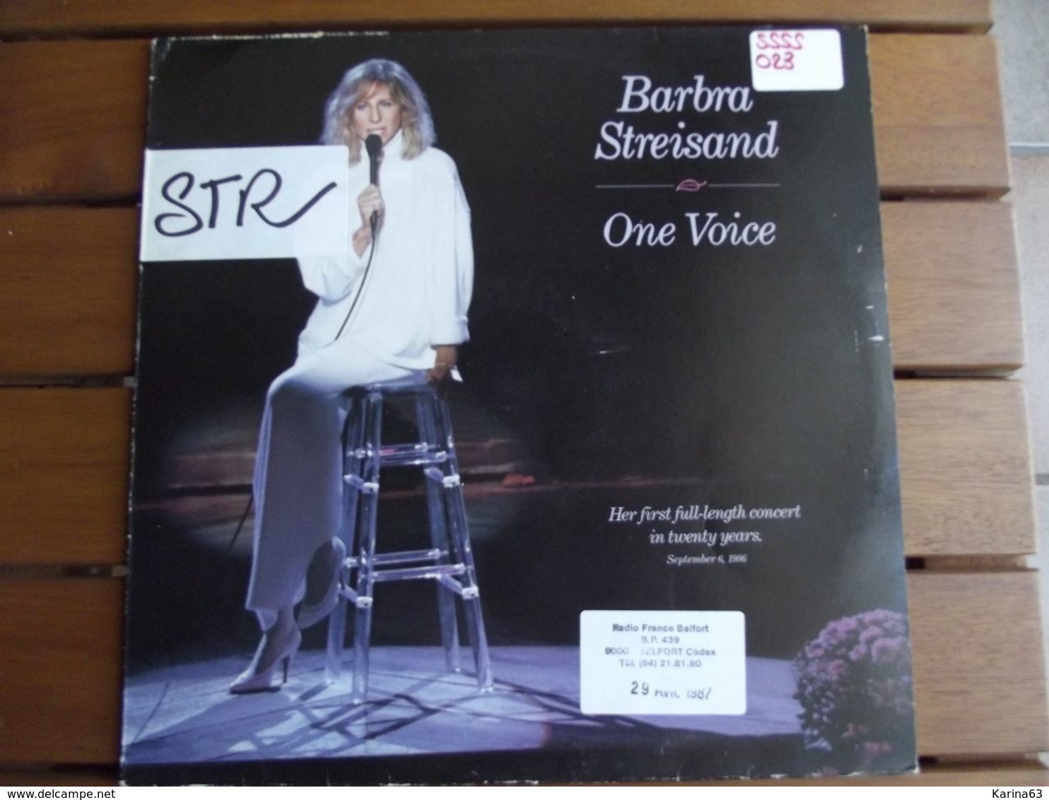 Barbra Streisand ‎– One Voice - 1987 - Sonstige - Englische Musik