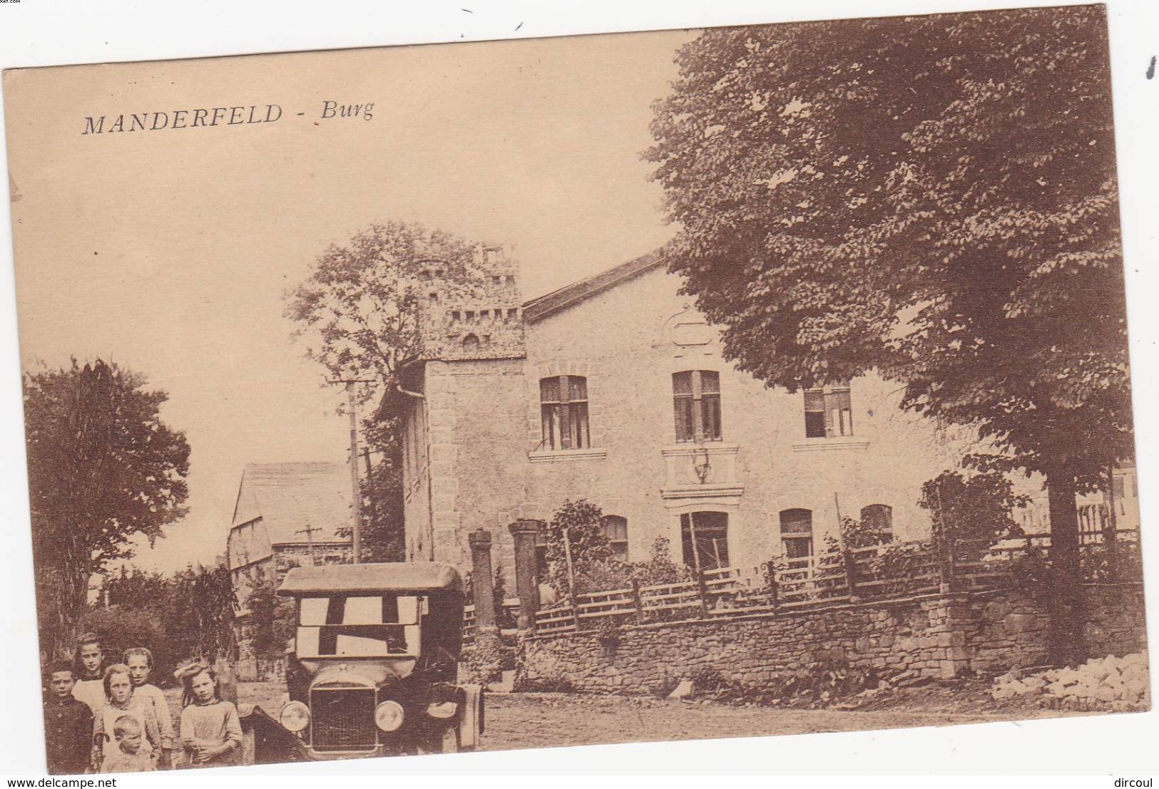 43870 -    Manderfeld Burg -  Ancienne  Voiture - Büllingen