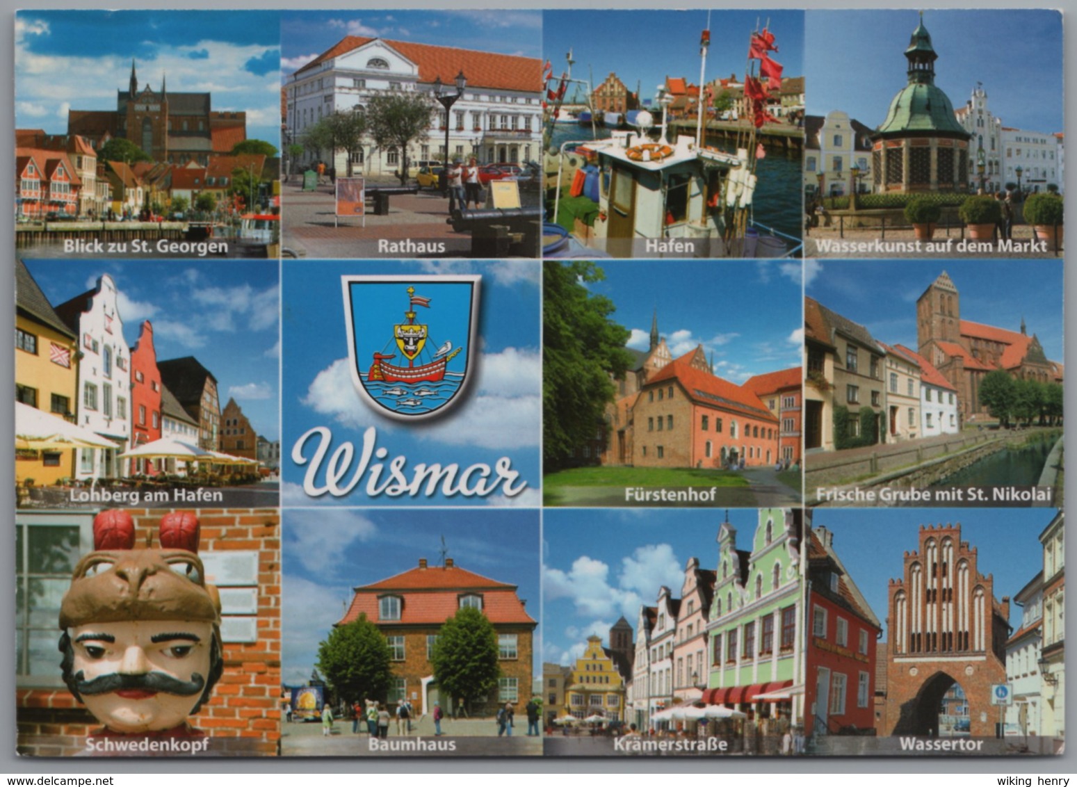 Wismar - Mehrbildkarte 2 - Wismar