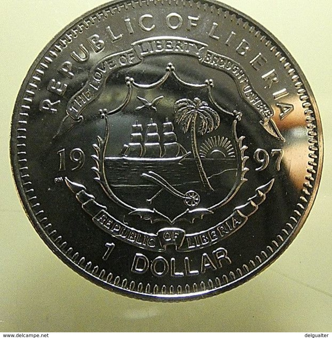 Liberia 1 Dollar 1997 - Liberia