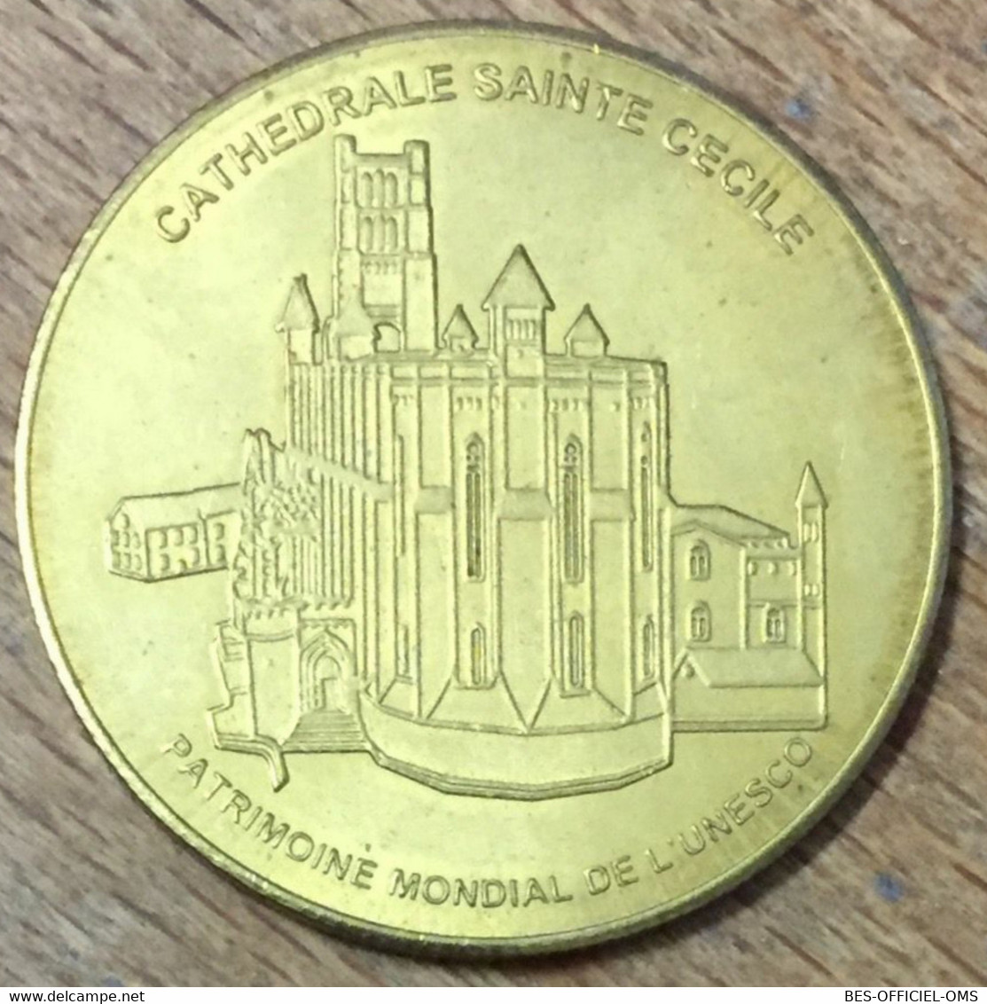 81 ALBI CATHÉDRALE SAINTE-CECILE MÉDAILLE SOUVENIR MARTINEAU NATIONAL TOKENS JETON TOURISTIQUE MEDALS COINS - Altri & Non Classificati