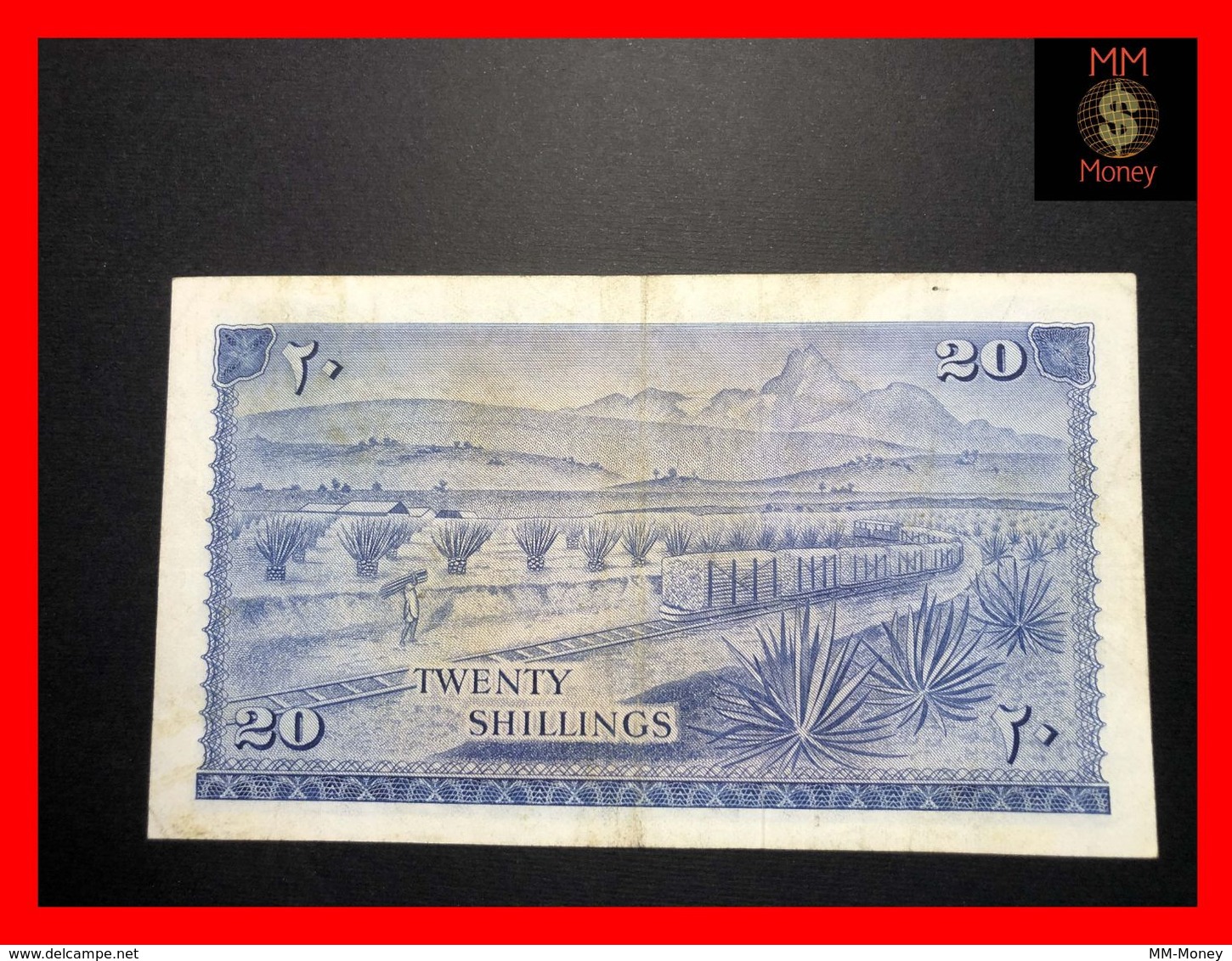 KENYA 20 Shilingi  1.7.1968  P. 3 C  Rare  VF - Kenia