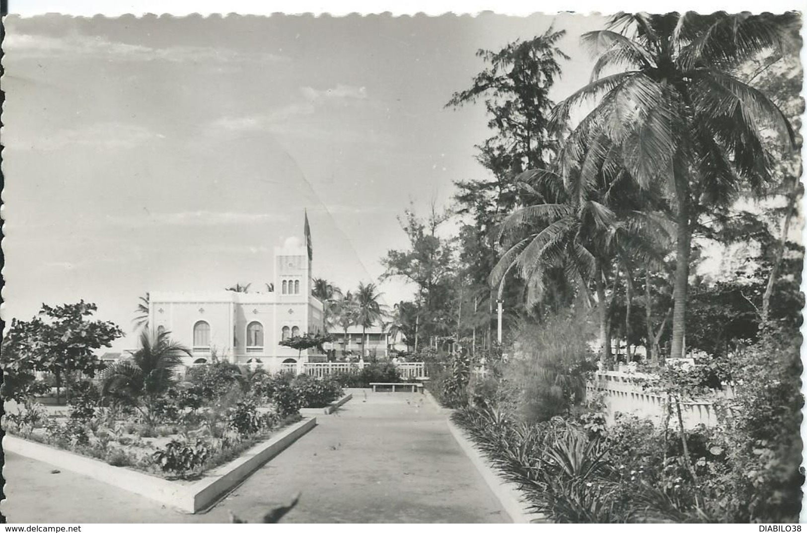 COTONOU   ( DAHOMEY )    LA CHAMBRE DE COMMERCE - Dahomey