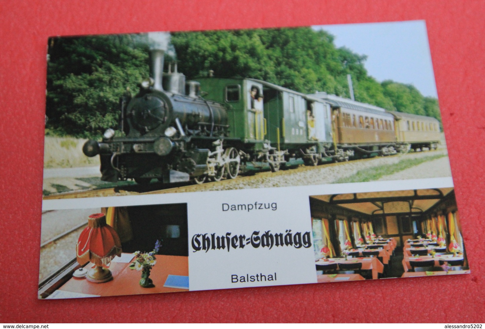 Solothurn Oesingen Balsthal Bahn 1982 + Dampfzug + Train - Balsthal