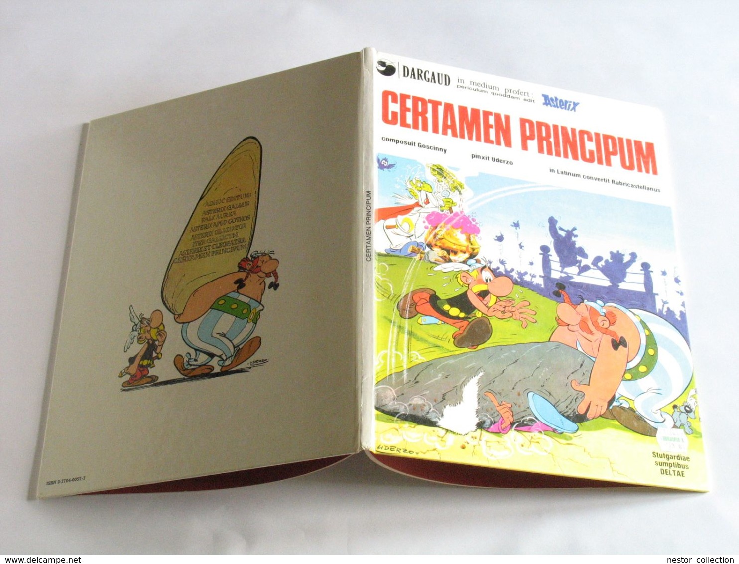 ASTERIX Certamen Principum (leur Chef, Le Combat Des Chefs) BD En Latin 1966 1981 Uderzo Dargaud Goscinny - Fumetti & Mangas (altri Lingue)