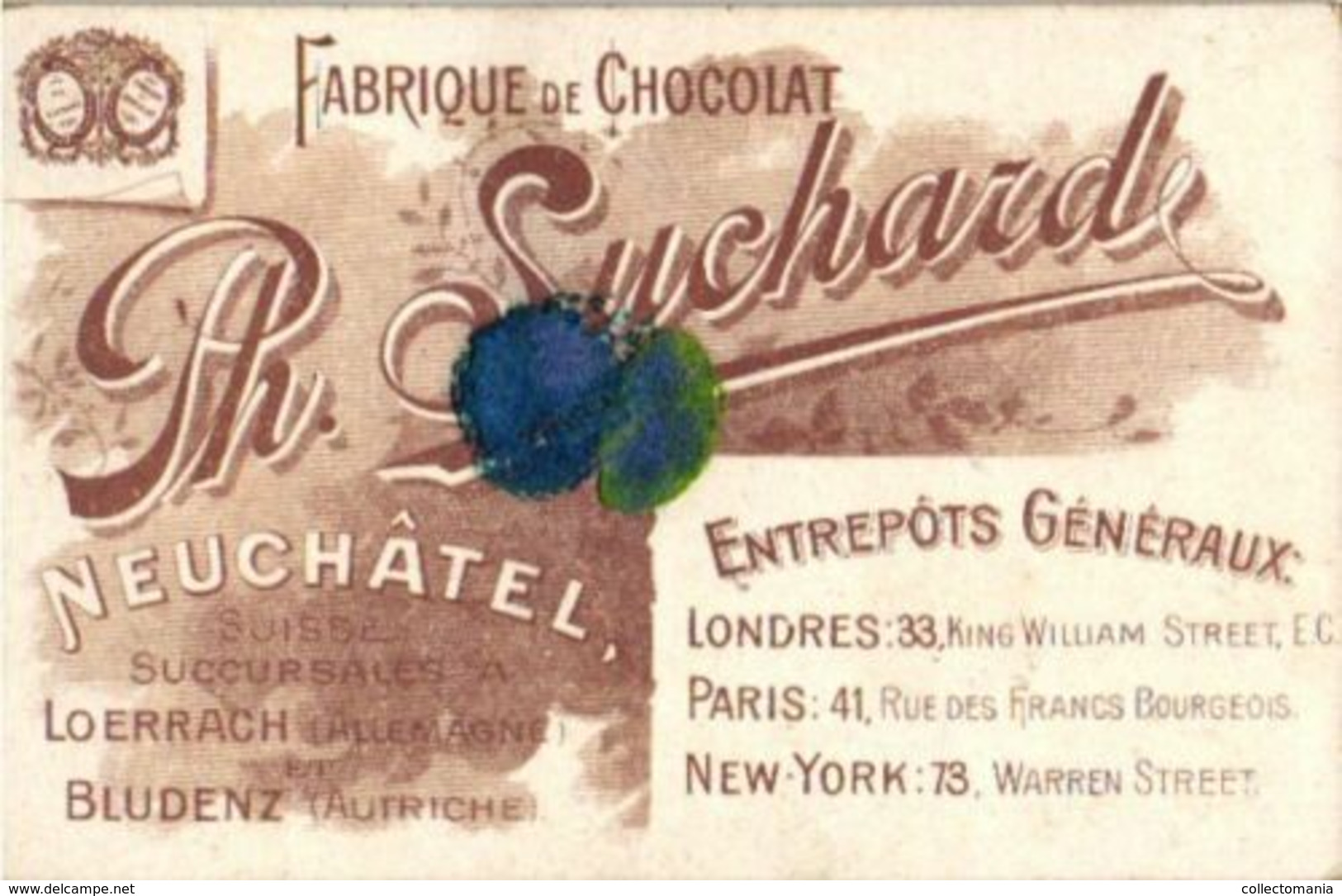 6 chromo litho cards advertising Swiss chocolate SUCHARD set68A c1898 Circus Scenes Pigs Clowns horses manege