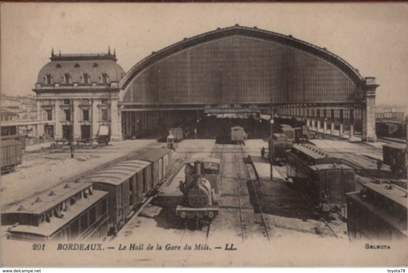 33 - BORDEAUX - Le Hall De La Gare Du Midi - Bordeaux