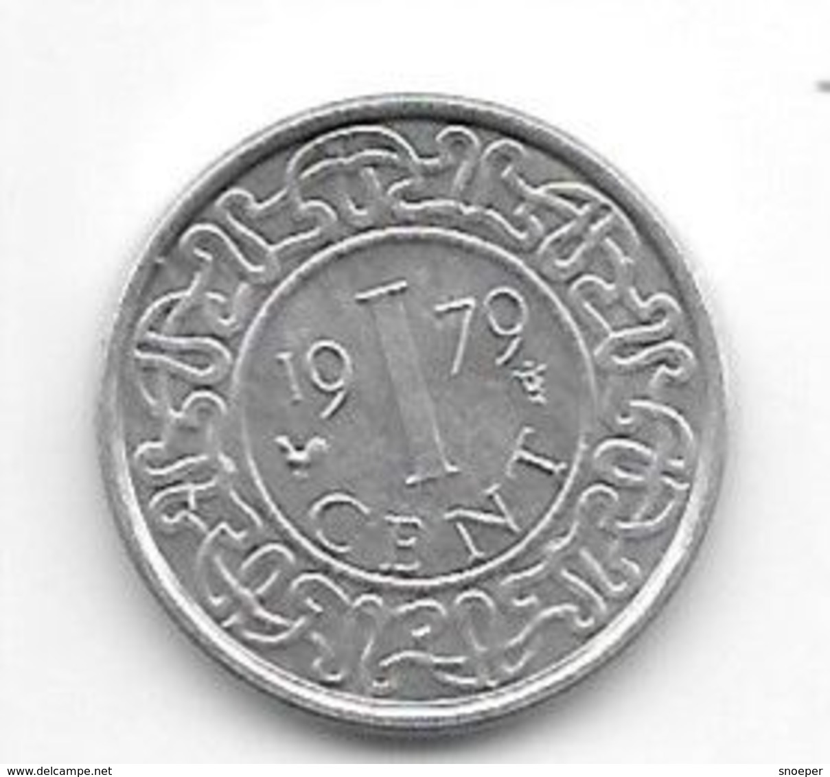 Suriname 1  Cent 1979  Km 11a   Unc - Suriname 1975 - ...