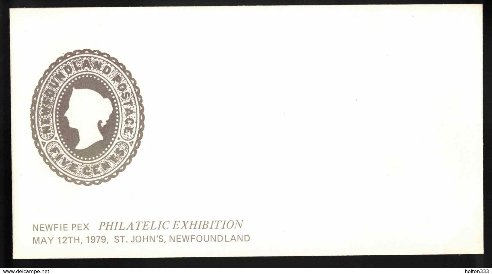 NEWFOUNDLAND Cover Blank - Newfie Pex Exhibition May 1979 - Gedenkausgaben